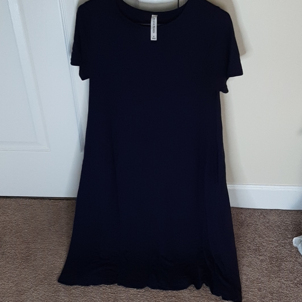 Zenana Premium dress, Small, Navy Blue